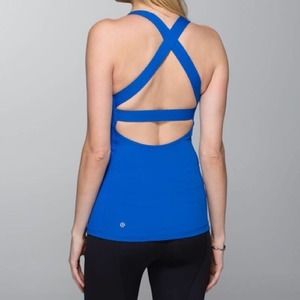Lululemon Core Kicker Tank Baroque Blue